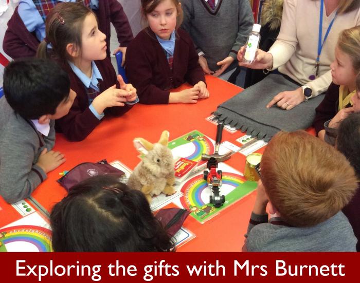 03 Exploring the gifts with Mrs Burnett