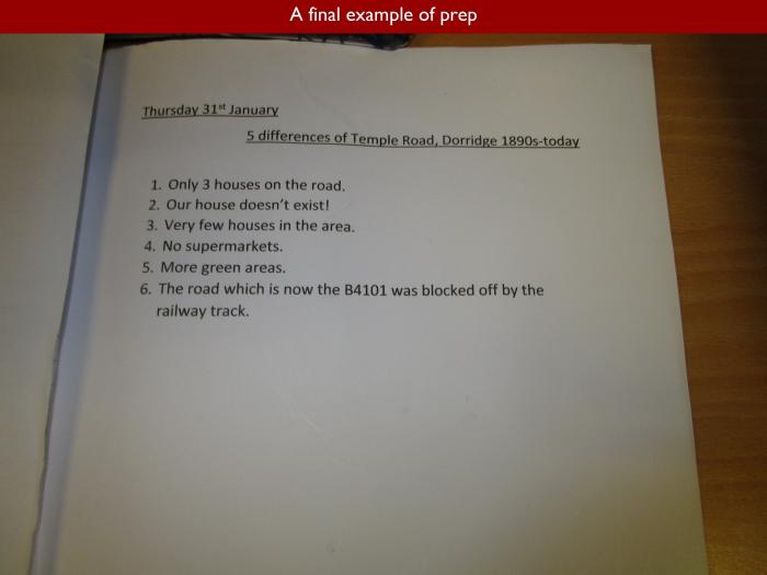 5 A final example of prep