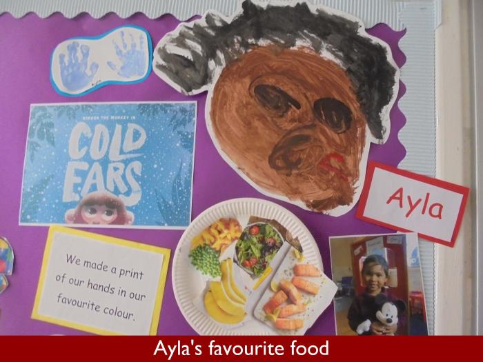 4 Aylas favourite food