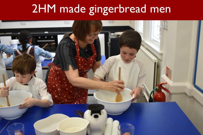 25 2HM made gingerbread men