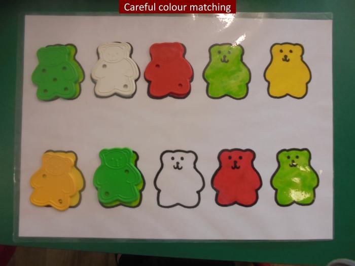 10 Careful colour matching