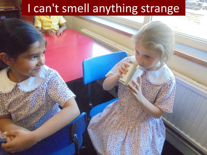 2 I cant smell anything strange