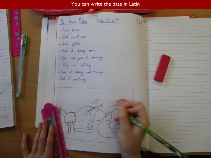 Blog 5MS Latin 8 You can write the date in Latin