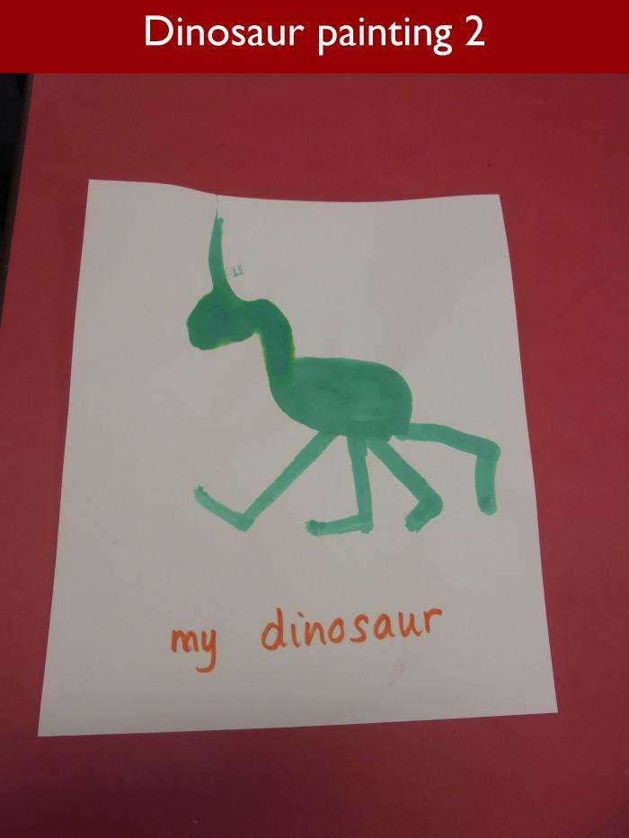Blog RAH Dinosaurs 30 Dinosaur painting 2