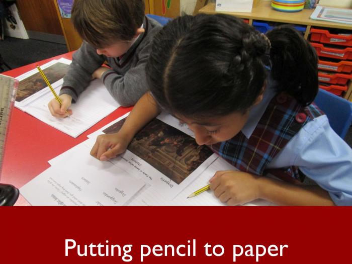 6 Putting pencil to paper