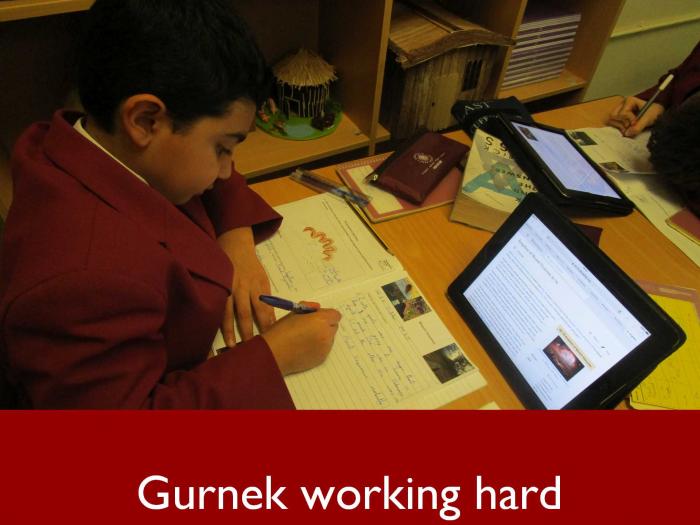 8 Gurnek working hard