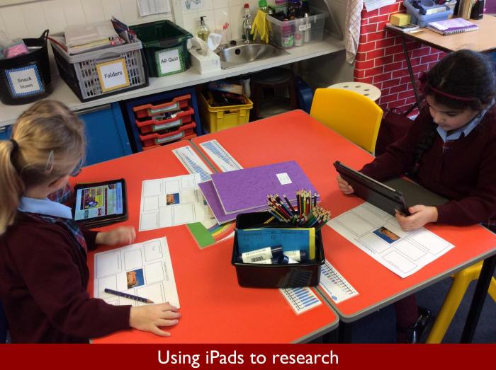 6 Using iPads to research