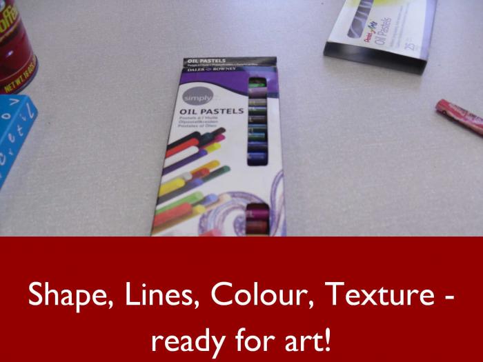 Shapes, Lines, Colour, Texture – All About Art in Form 1
