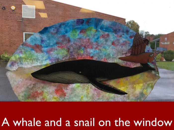 13 A whale and a snail on the window