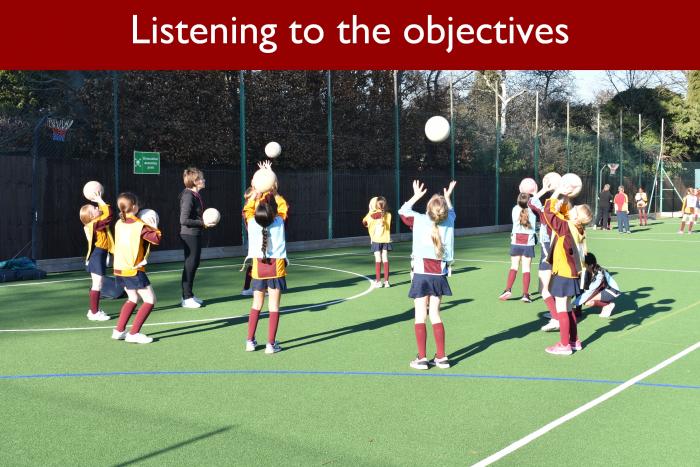 3 Listening to the objectives