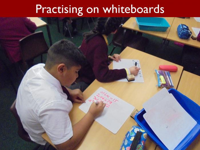 6 Practising on whiteboards 1