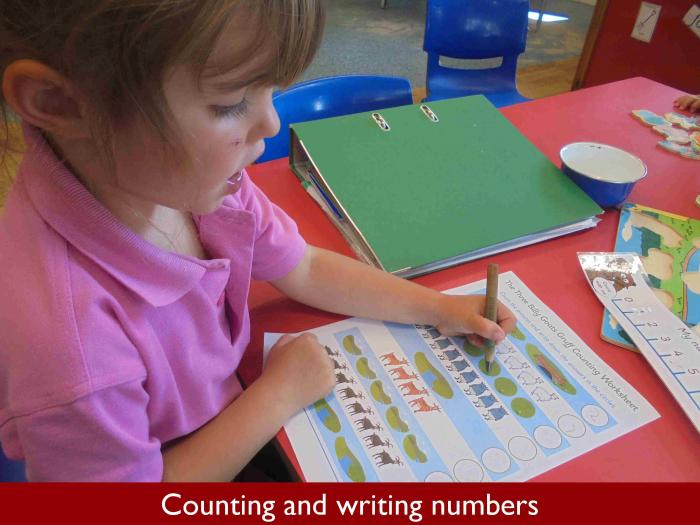 5 Counting and writing numbers