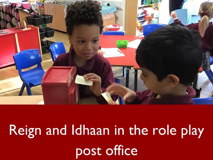 10 Reign and Idhaan in the role play post office