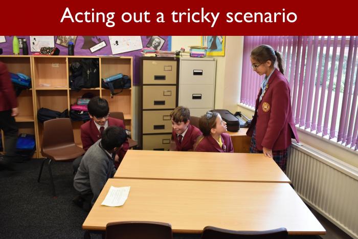 3 Acting out a tricky scenario