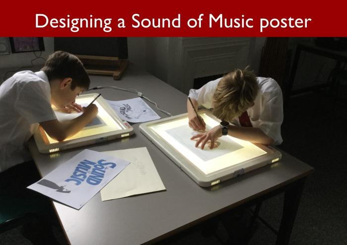 6 Designing a Sound of Music poster