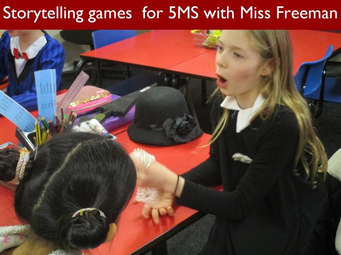 9 Storytelling games for 5MS with Miss Freeman