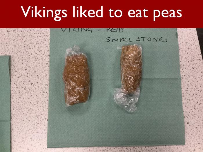 7 Vikings liked to eat peas