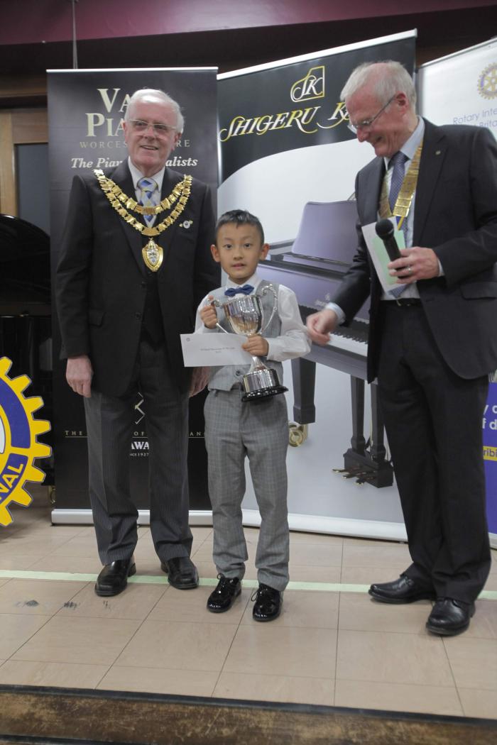 Amazing Aidan takes top prize at Solihull Musician of the year at only 8 years of age