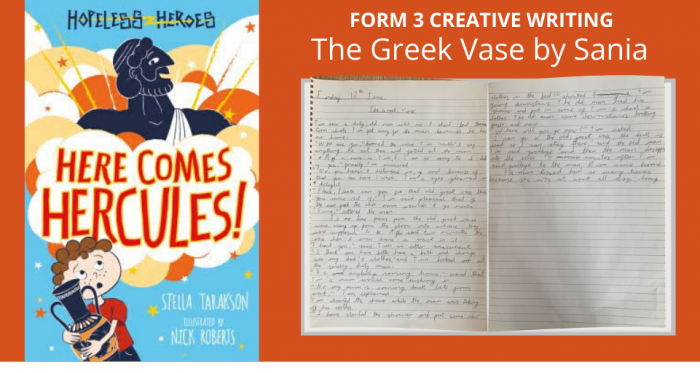 The Greek Vase by Sania (3PF): Form 3 Creative Writing