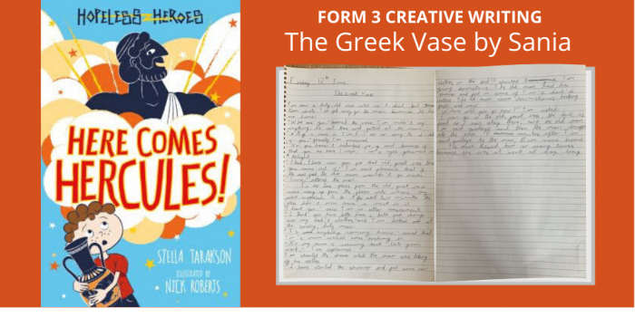 3PF The Greek Vase Creative Writing Twitter
