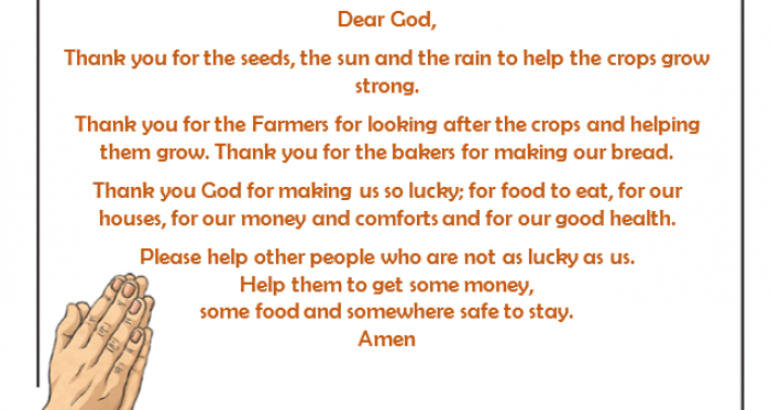 A Prayer for Harvest by Form 1 (1RG)