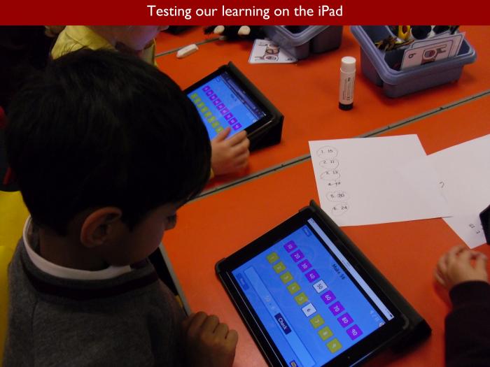 13 Testing our learning on the iPad