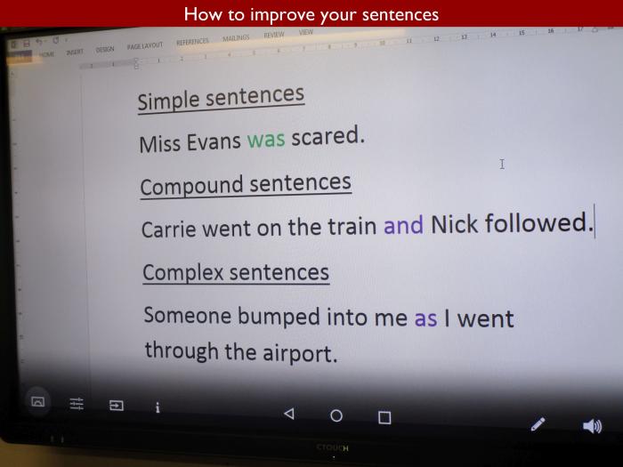 2 How to improve your sentences