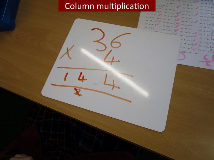 3 Column multiplication