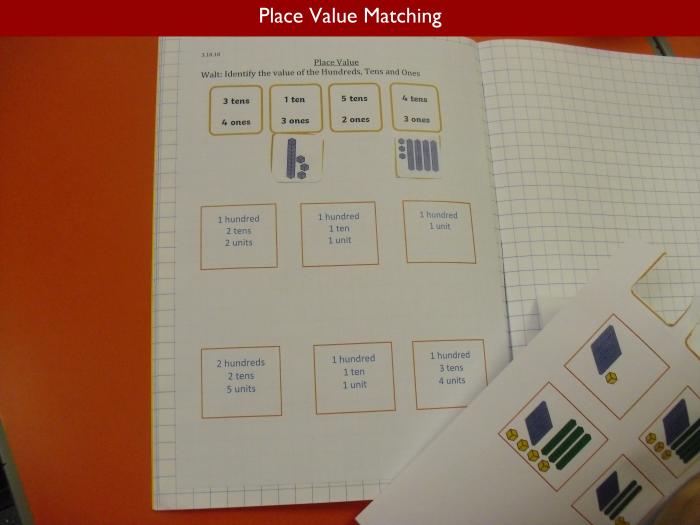 4 Place Value Matching