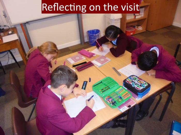 4 Reflecting on the visit