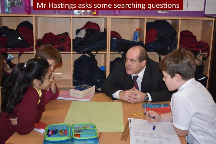5 Mr Hastings asks some searching questions