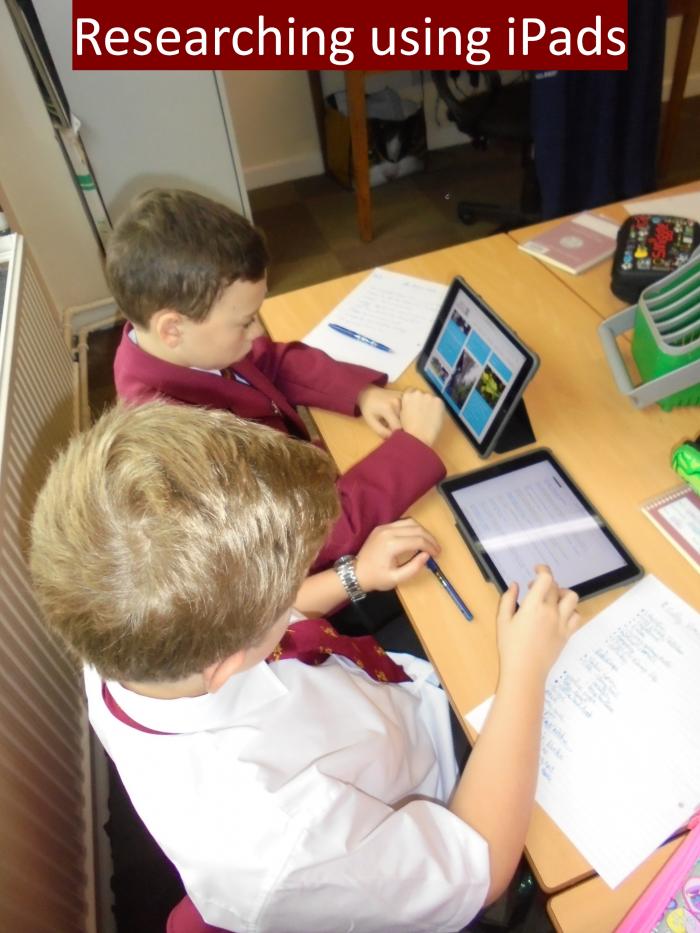 5 Researching using iPads