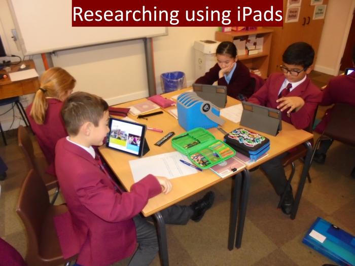 6 Researching using iPads