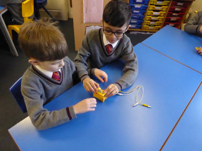 8 Trying to connect a circuit with a partner