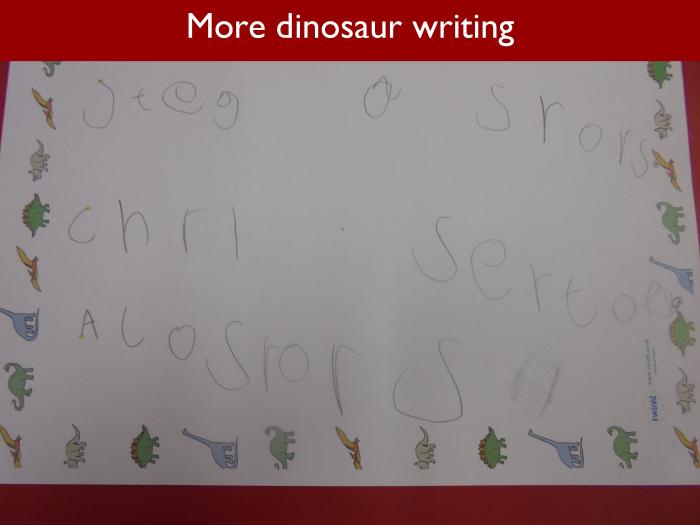 Blog RAH Dinosaurs 21 More dinosaur writing