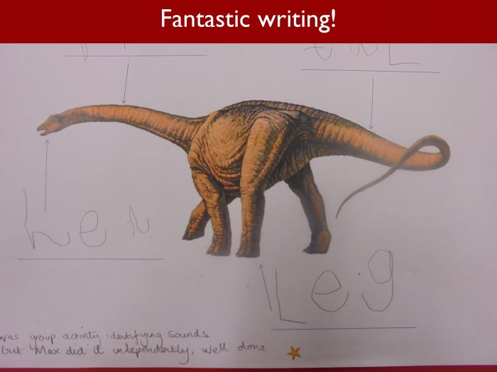 Blog RAH Dinosaurs 23 Fantastic writing